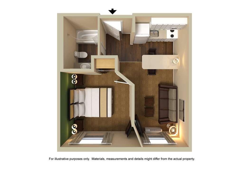 Extended Stay America Suites - Louisville - Alliant Avenue Zimmer foto